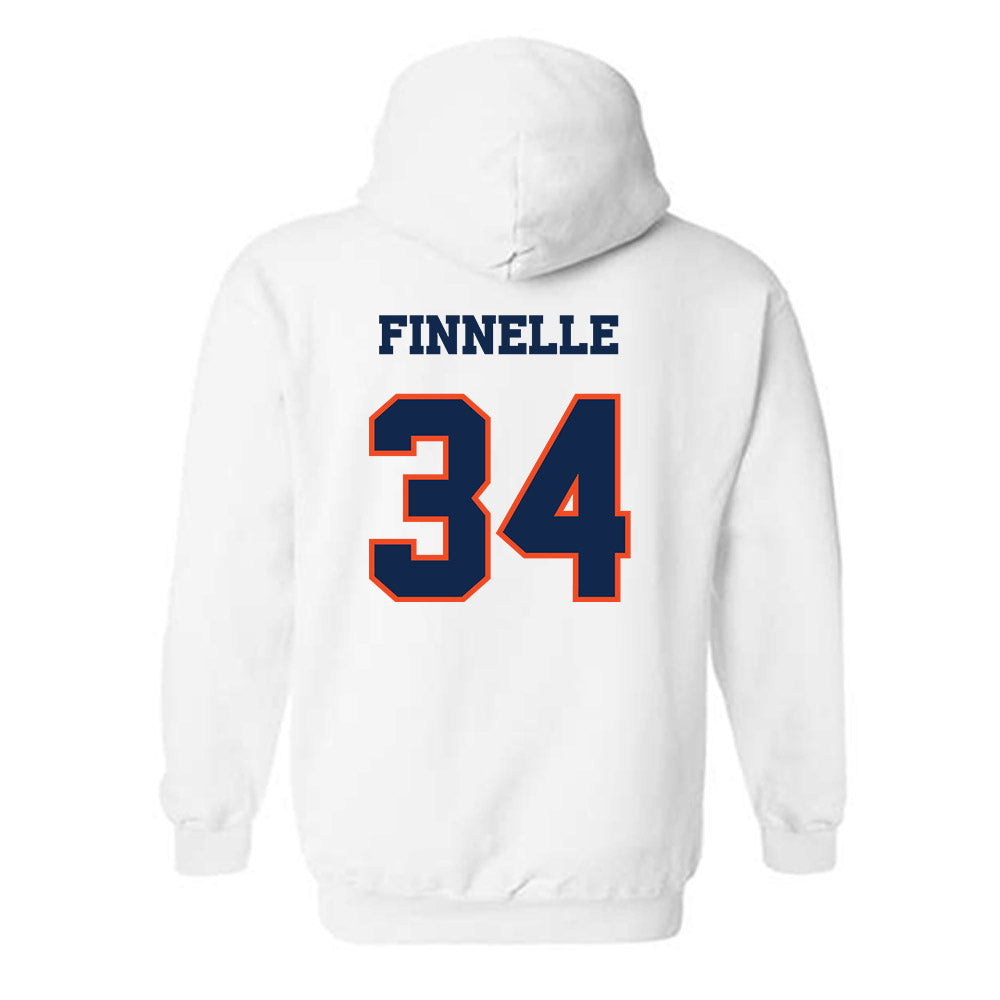 Virginia - NCAA Women's Lacrosse : Elyse Finnelle - Classic Shersey Hooded Sweatshirt-1