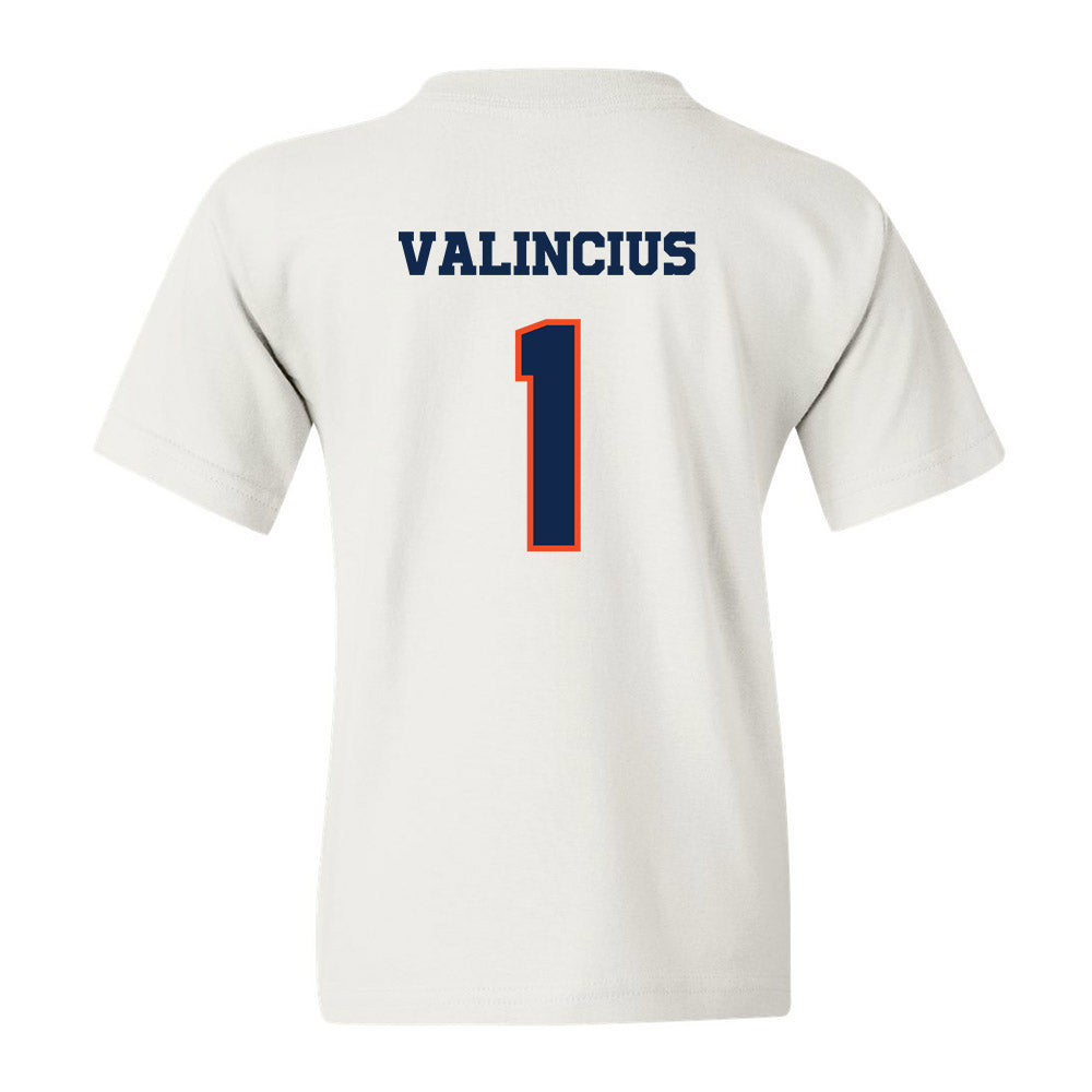 Virginia - NCAA Baseball : Tomas Valincius - Classic Shersey Youth T-Shirt