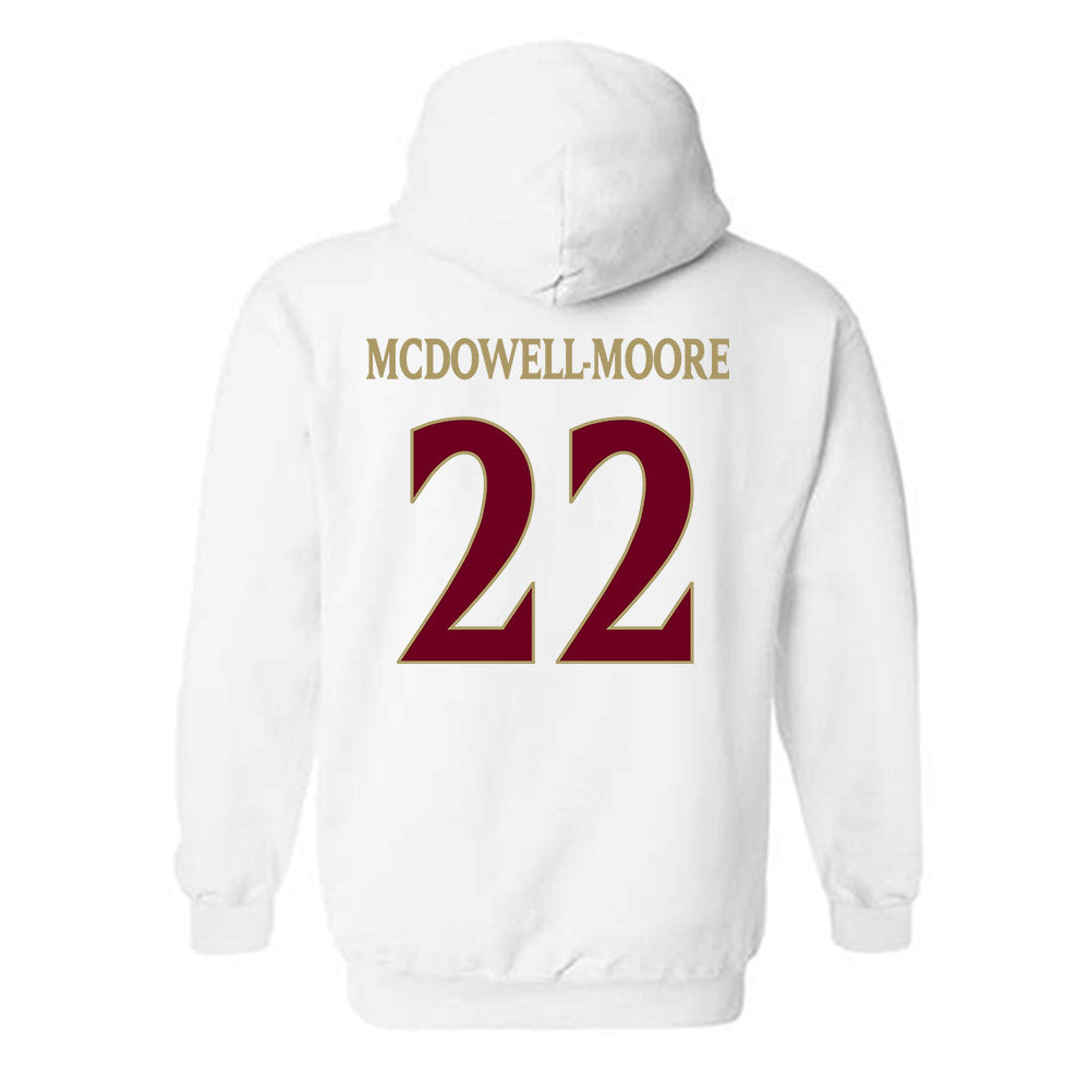 Elon - NCAA Football : Kamerin McDowell-Moore - Classic Fashion Shersey Hooded Sweatshirt-1