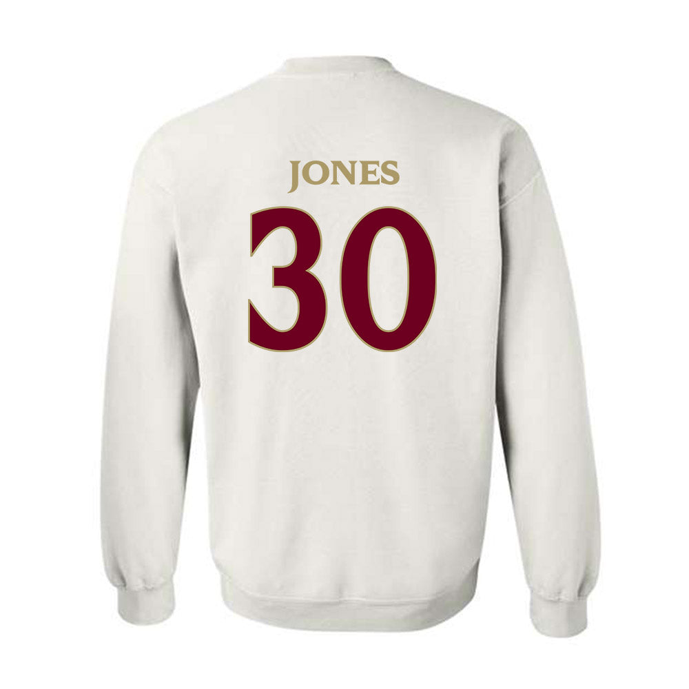 Elon - NCAA Football : Cason Jones - Classic Fashion Shersey Crewneck Sweatshirt-1