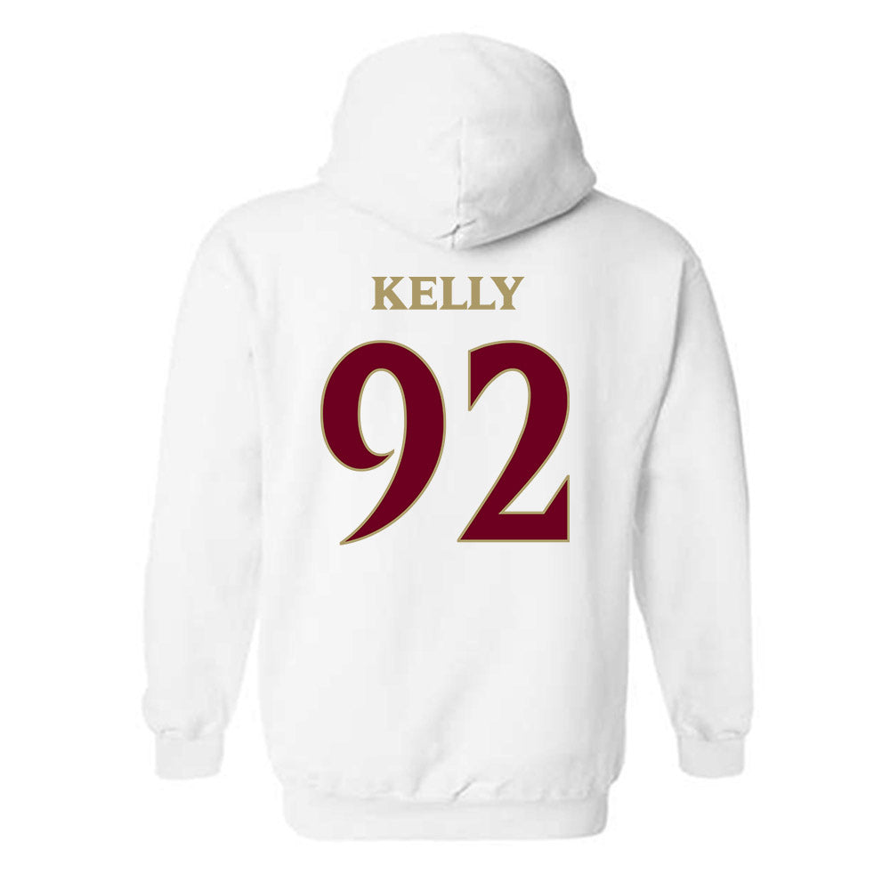 Elon - NCAA Football : Nhycer Kelly - Classic Fashion Shersey Hooded Sweatshirt-1