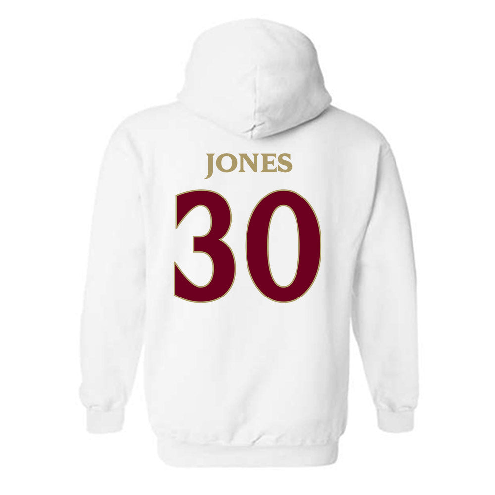 Elon - NCAA Football : Cason Jones - Classic Fashion Shersey Hooded Sweatshirt-1