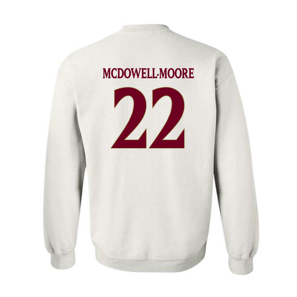 Elon - NCAA Football : Kamerin McDowell-Moore - Classic Fashion Shersey Crewneck Sweatshirt-1