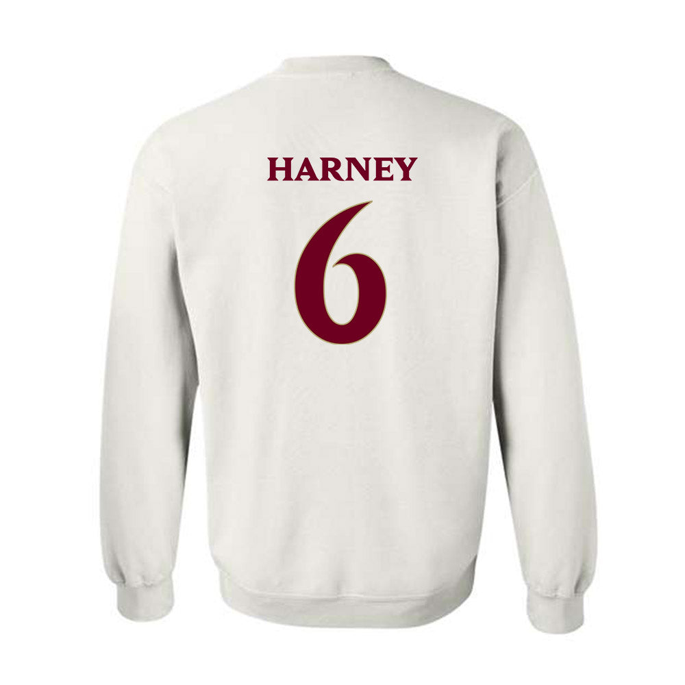 Elon - NCAA Football : Tyquan Harney - Classic Fashion Shersey Crewneck Sweatshirt-1