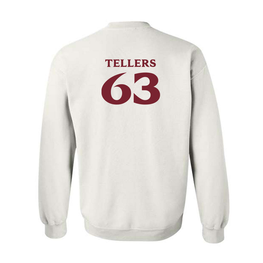 Elon - NCAA Football : Will Tellers - Classic Fashion Shersey Crewneck Sweatshirt-1
