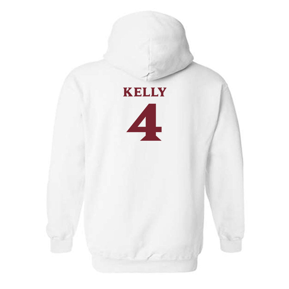 Elon - NCAA Football : Nhycer Kelly - Classic Fashion Shersey Hooded Sweatshirt-1