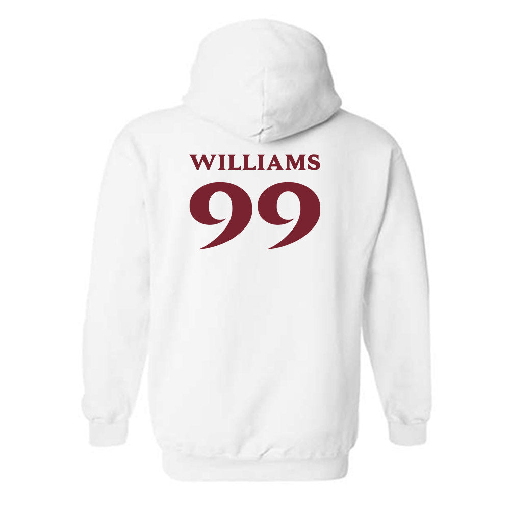 Elon - NCAA Football : Geren Williams - Classic Fashion Shersey Hooded Sweatshirt-1