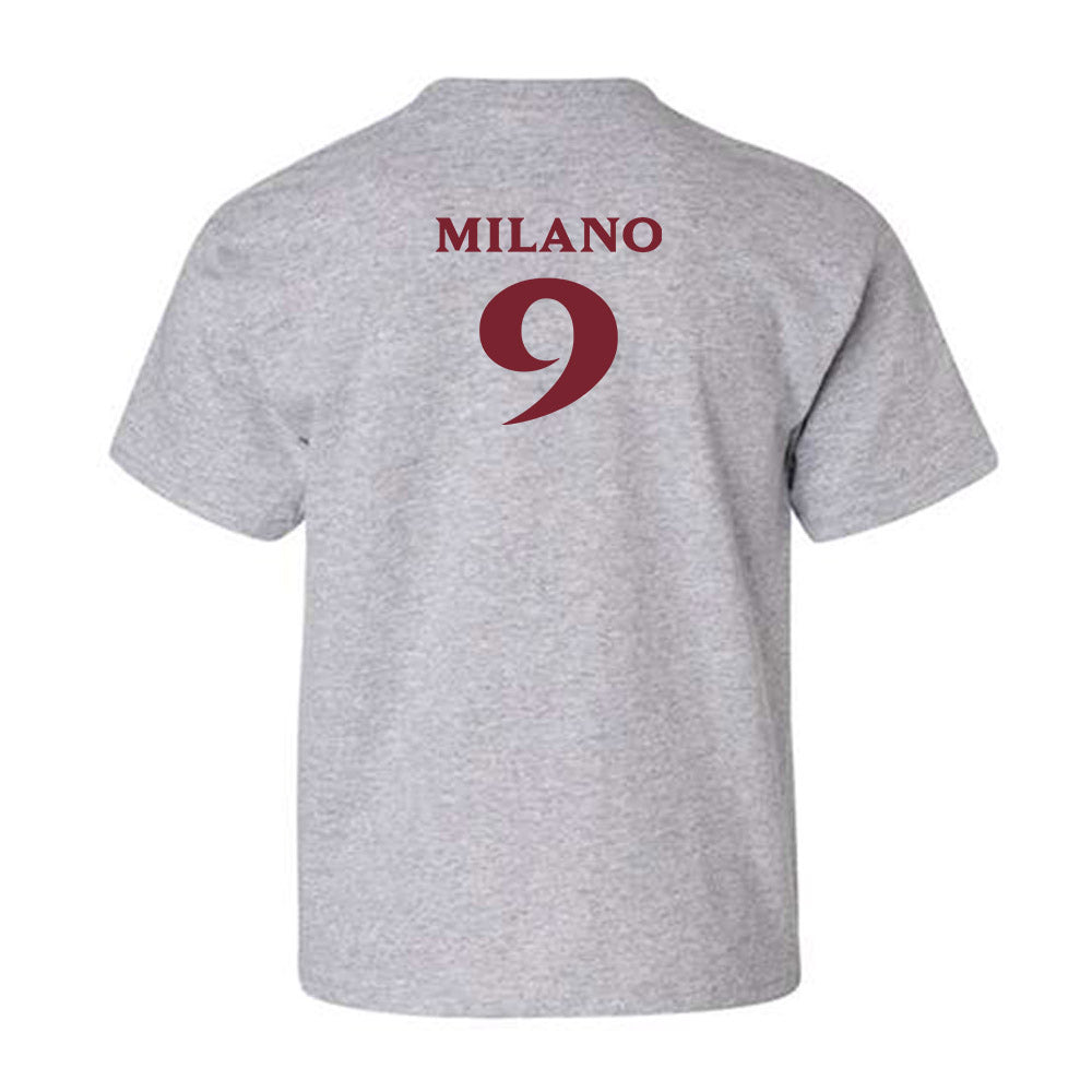 Elon - NCAA Women's Soccer : Gia Milano - Classic Fashion Shersey Youth T-Shirt-1