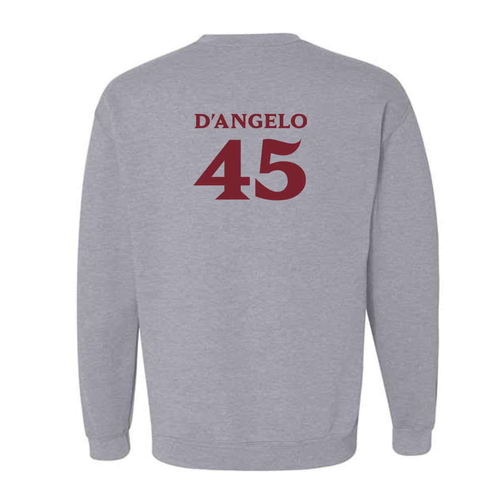 Elon - NCAA Football : Michael D'Angelo - Classic Fashion Shersey Crewneck Sweatshirt-1