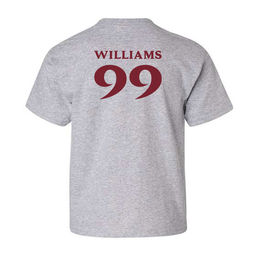 Elon - NCAA Football : Geren Williams - Classic Fashion Shersey Youth T-Shirt-1