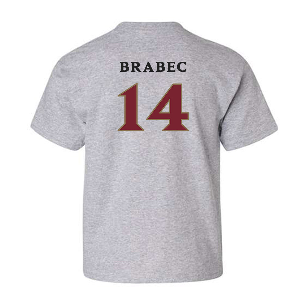 Elon - NCAA Men's Basketball : Alex Brabec - Classic Fashion Shersey Youth T-Shirt-1