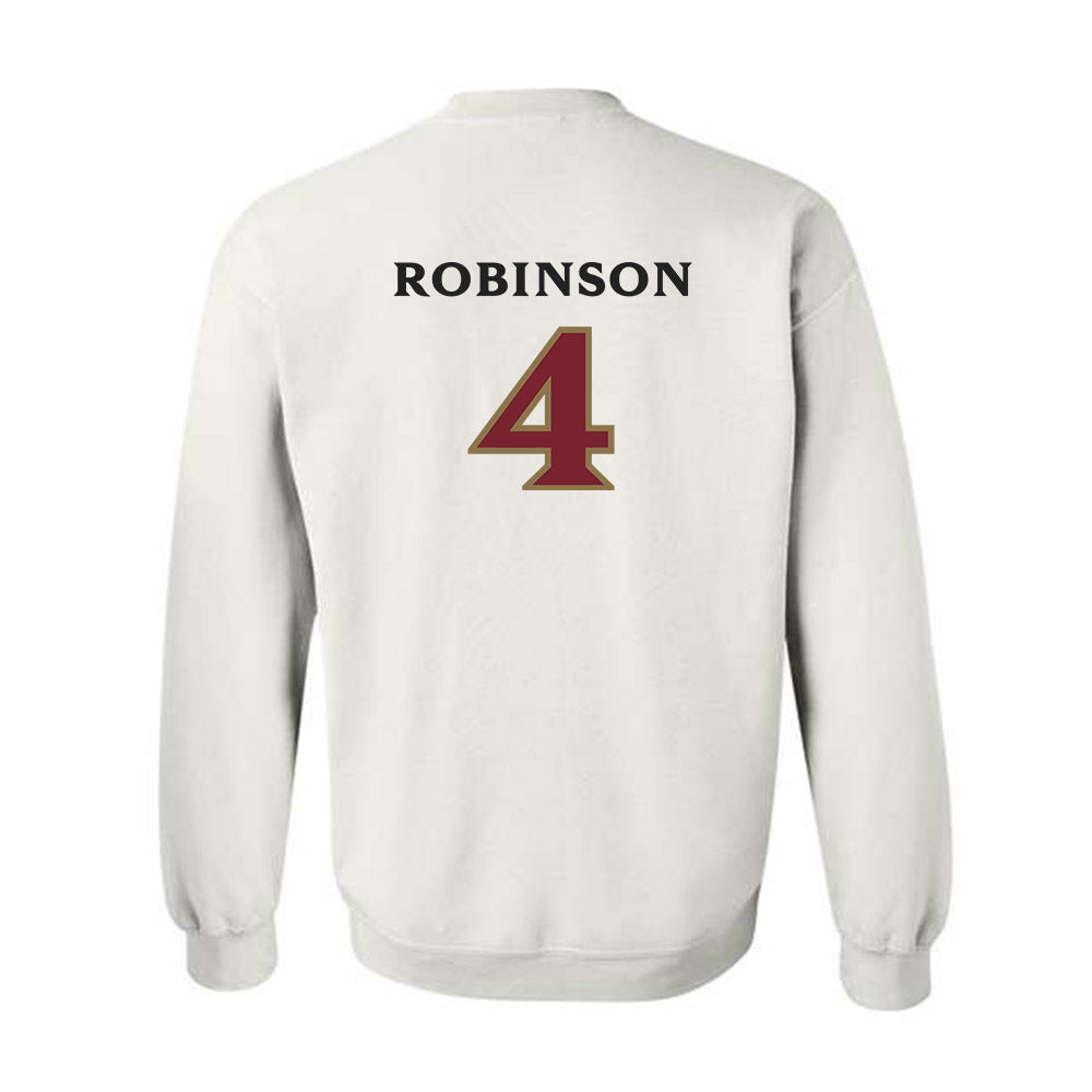 Elon - NCAA Football : Josiah Robinson - Classic Shersey Crewneck Sweatshirt-1
