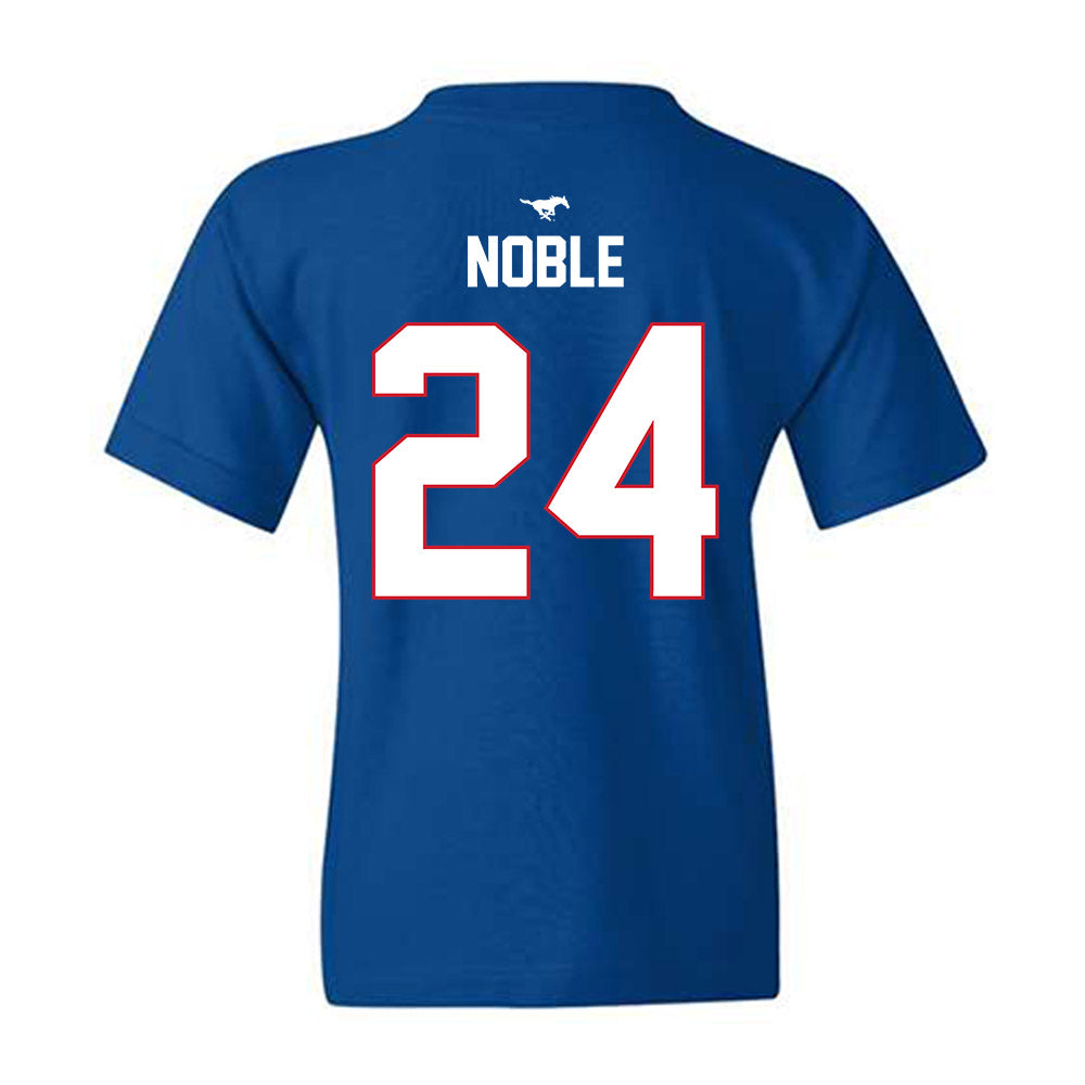 SMU - NCAA Women's Soccer : Kaylee Noble - Replica Shersey Youth T-Shirt-1