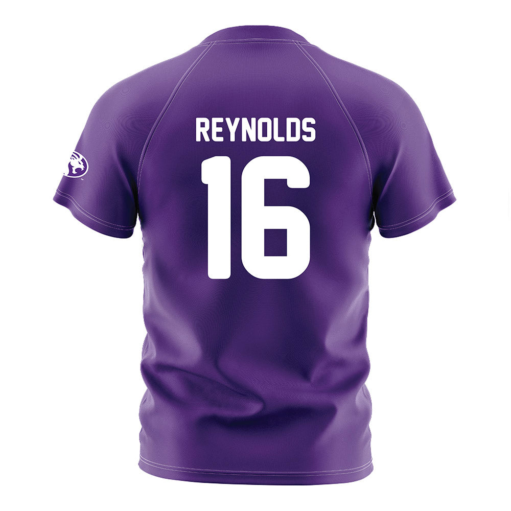 North Alabama - NCAA Women's Soccer : Maddie Reynolds - Purple Soccer Jersey-1