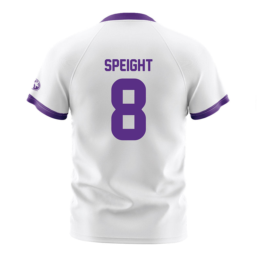 North Alabama - NCAA Women's Soccer : Adelyn Speight - White Soccer Jersey-1