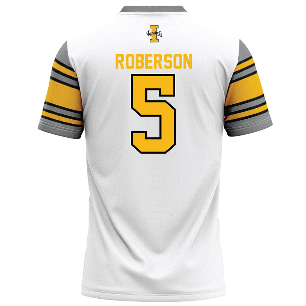 Idaho - NCAA Football : Mika Roberson - White Football Jersey-1