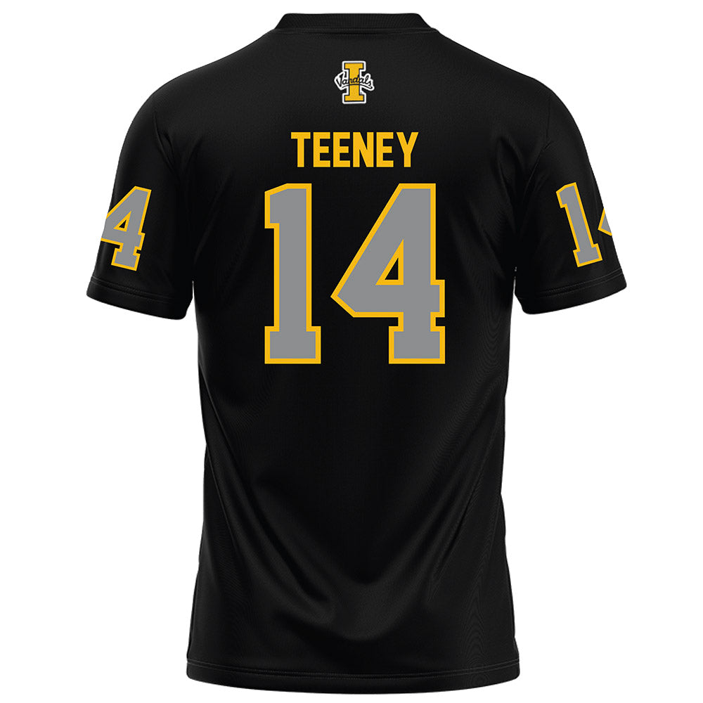 Idaho - NCAA Football : Sawyer Teeney - Black Football Jersey-1