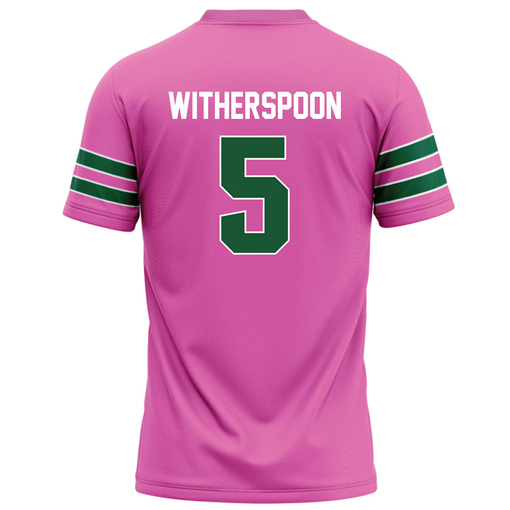 UAB - NCAA Football : Lee Witherspoon - Pink Football Jersey-1