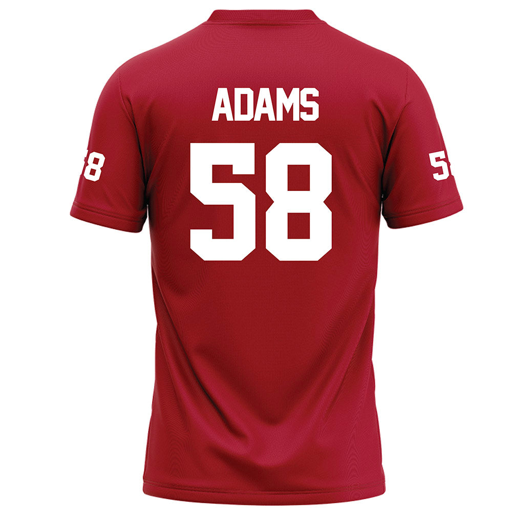 Nicholls State - NCAA Football : Arrington Adams - Red Football Jersey-1