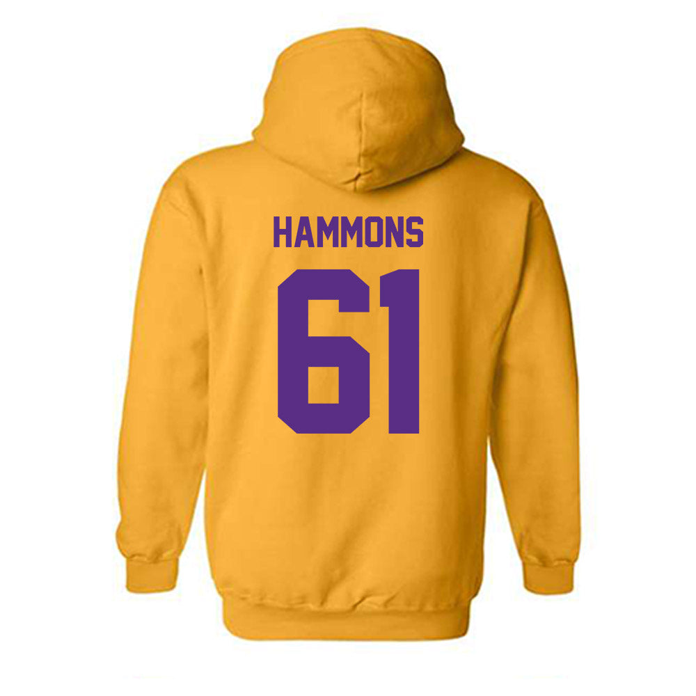 North Alabama - NCAA Softball : Gyvan Hammons - Classic Fashion Shersey Hooded Sweatshirt-1