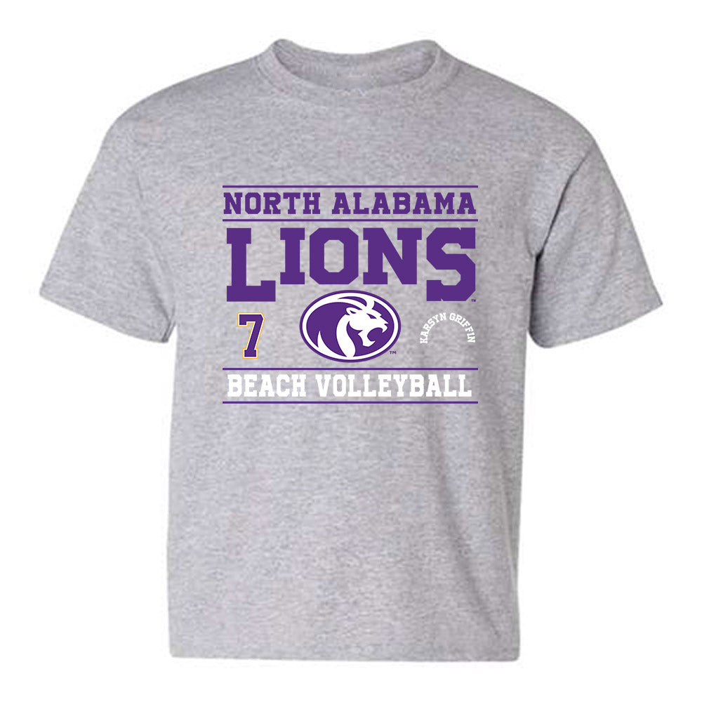North Alabama - NCAA Beach Volleyball : Karsyn Griffin - Classic Fashion Shersey Youth T-Shirt-0