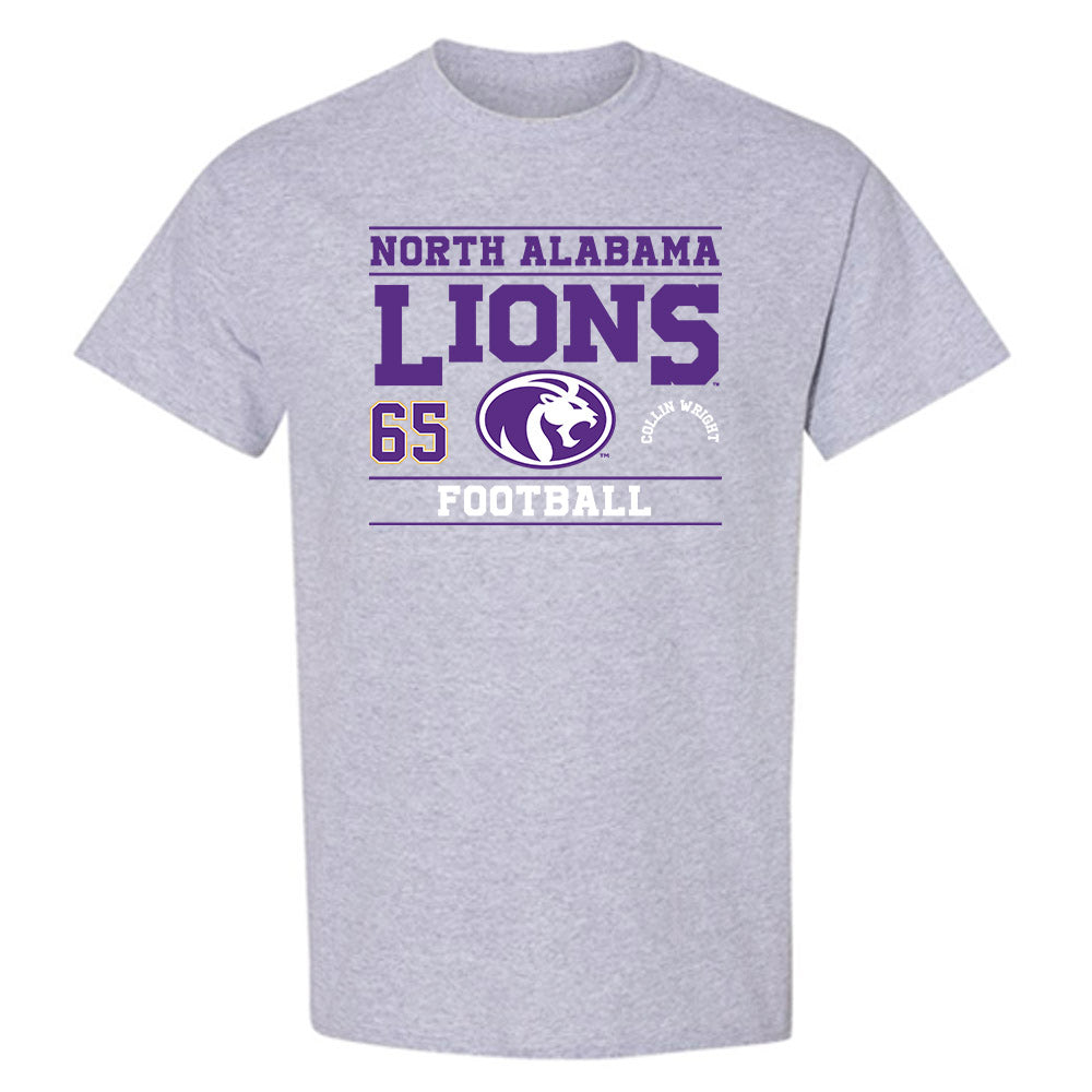 North Alabama - NCAA Football : Collin Wright - Classic Fashion Shersey T-Shirt-0