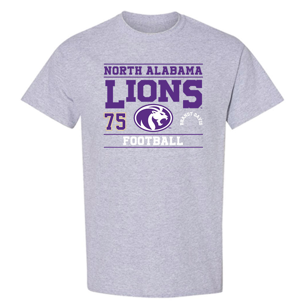North Alabama - NCAA Football : Brandt Davis - Classic Fashion Shersey T-Shirt-0