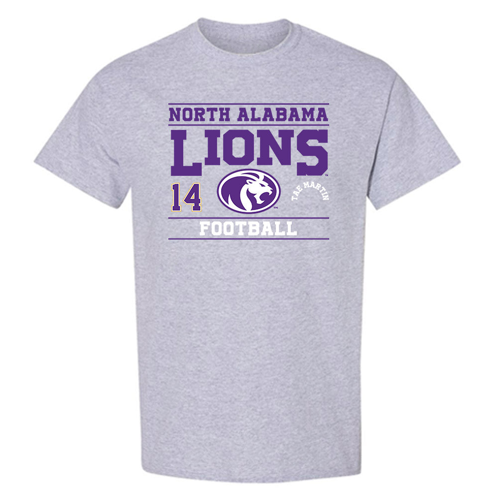 North Alabama - NCAA Football : Tae Martin - Classic Fashion Shersey T-Shirt-0
