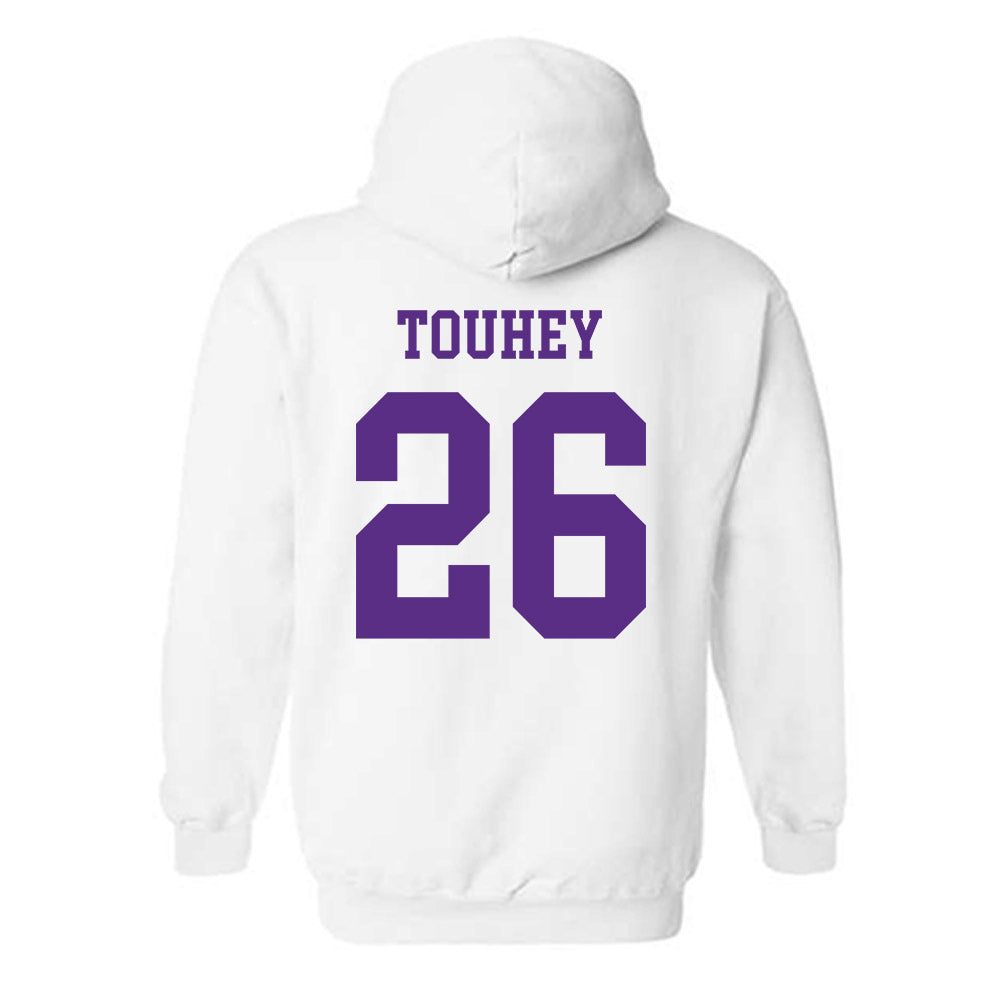 North Alabama - NCAA Baseball : Jordan Touhey - Classic Fashion Shersey Hooded Sweatshirt-1