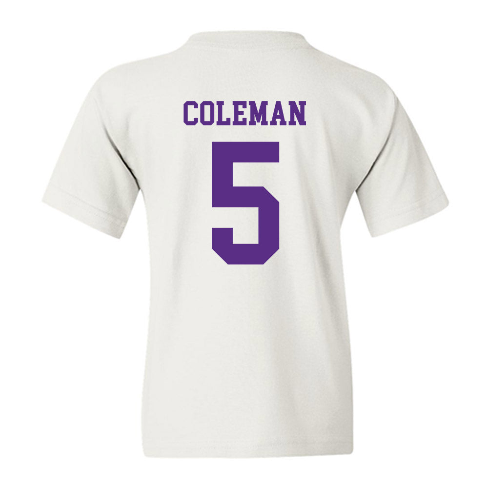 North Alabama - NCAA Baseball : Dylan Coleman - Classic Fashion Shersey Youth T-Shirt-1