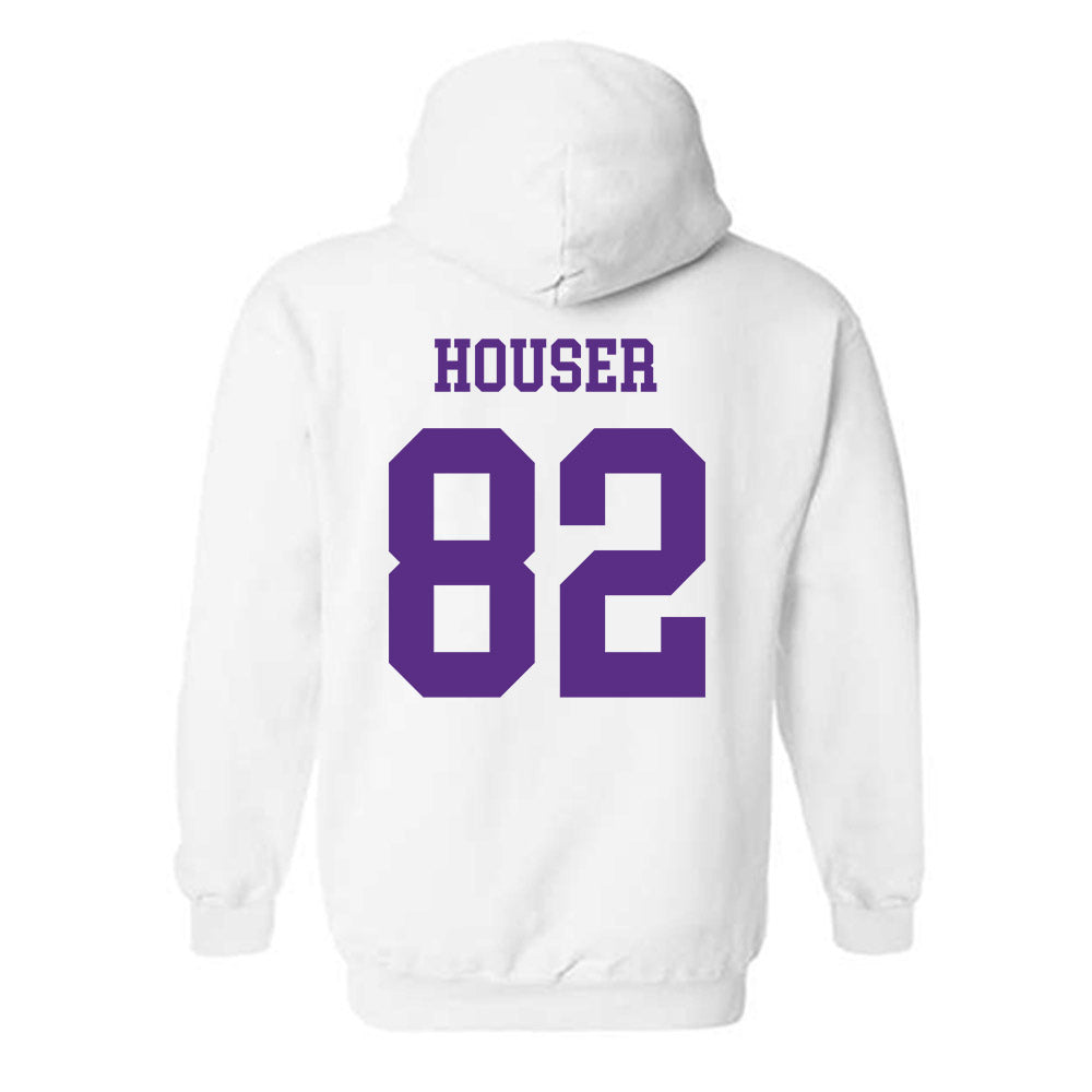 North Alabama - NCAA Football : Clint Houser - Classic Fashion Shersey Hooded Sweatshirt-1