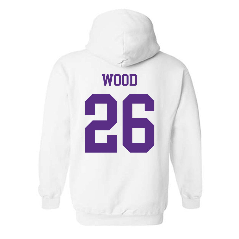 North Alabama - NCAA Baseball : John Austin Wood - Classic Fashion Shersey Hooded Sweatshirt-1