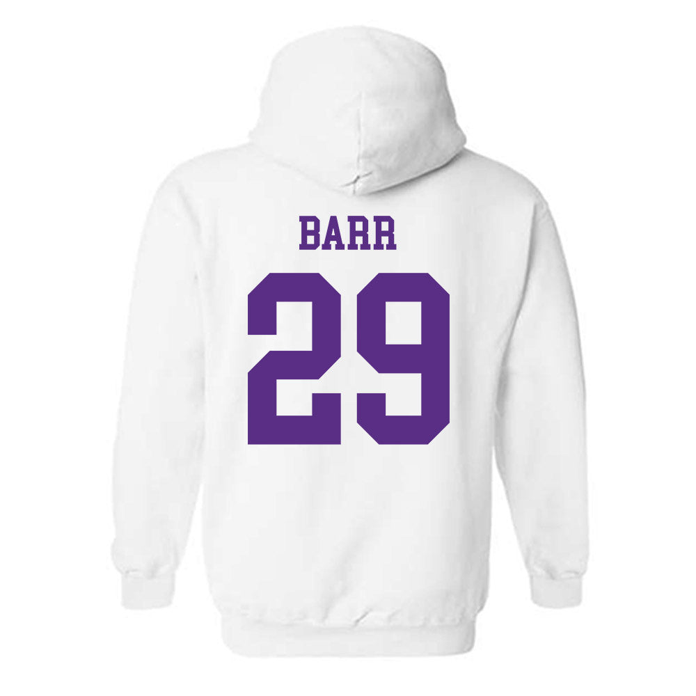 North Alabama - NCAA Women's Soccer : mya barr - Classic Fashion Shersey Hooded Sweatshirt-3