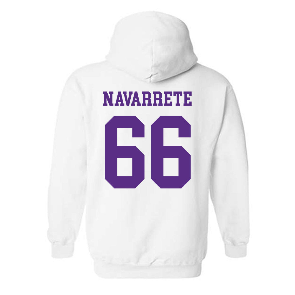 North Alabama - NCAA Football : Julian Navarrete - Classic Fashion Shersey Hooded Sweatshirt-1
