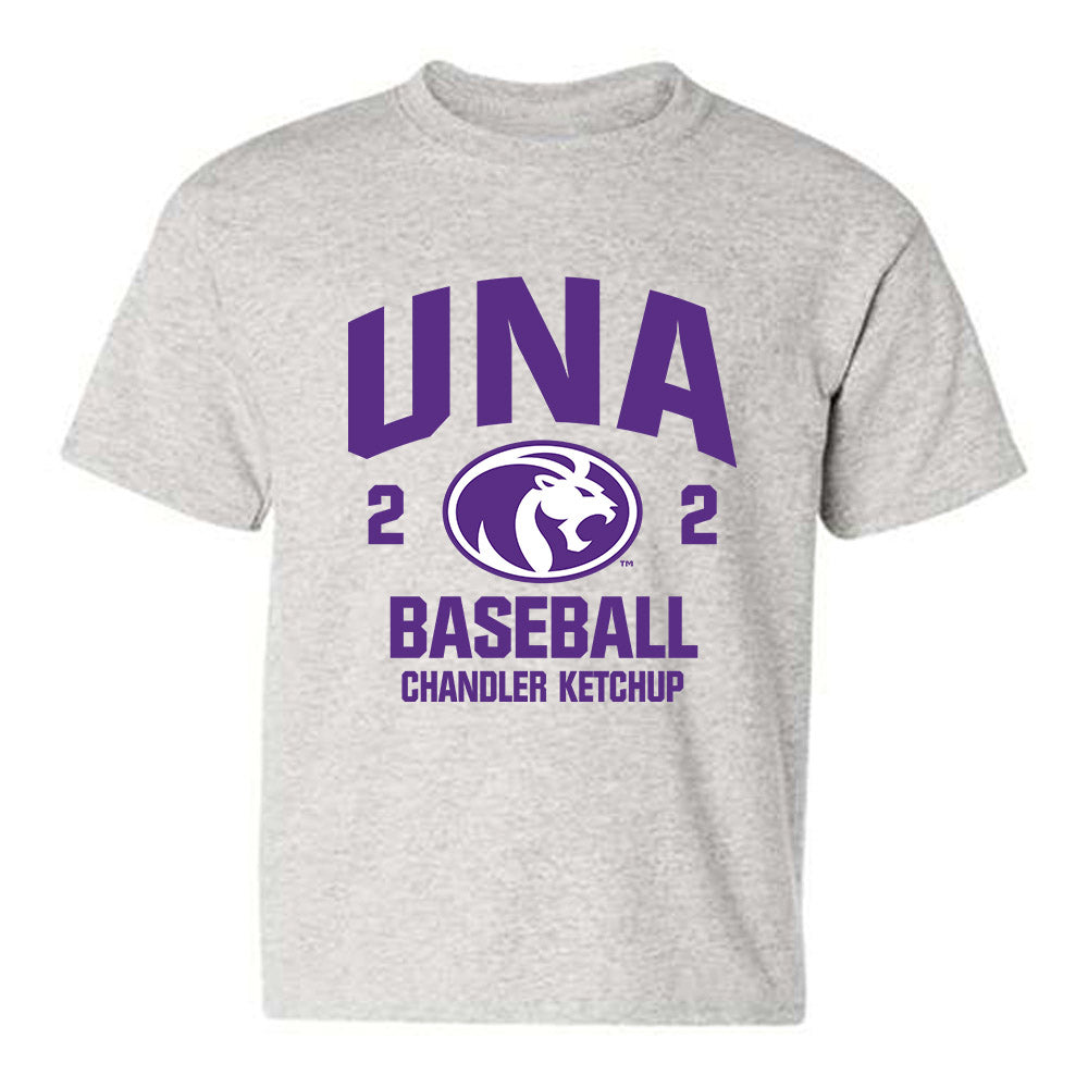 North Alabama - NCAA Baseball : Chandler Ketchup - Classic Fashion Shersey Youth T-Shirt-0
