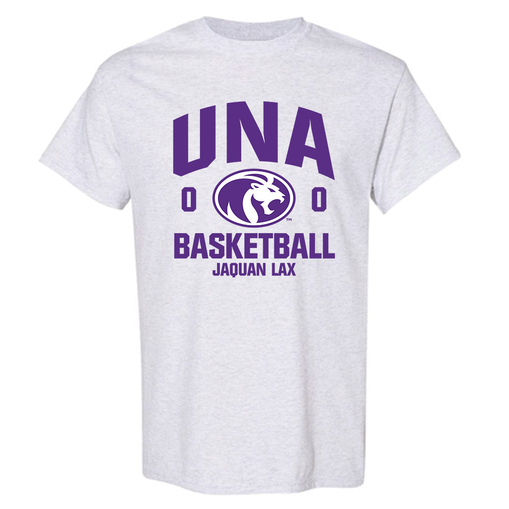 North Alabama - NCAA Men's Basketball : Jaquan Lax - Classic Fashion Shersey T-Shirt-0