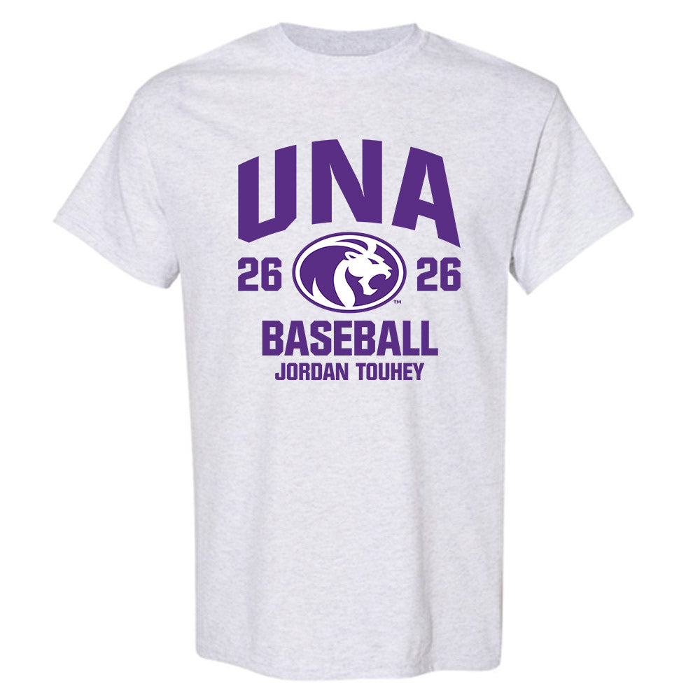 North Alabama - NCAA Baseball : Jordan Touhey - Classic Fashion Shersey T-Shirt-0
