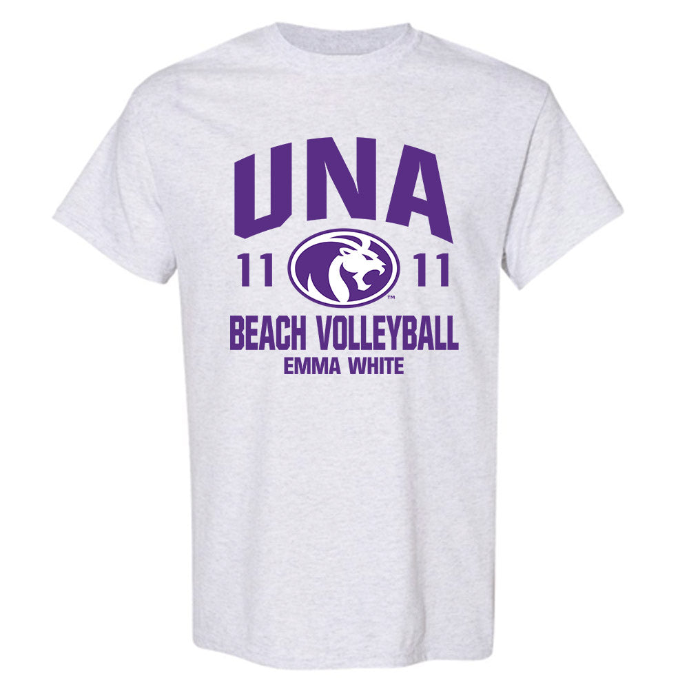 North Alabama - NCAA Beach Volleyball : Emma White - Classic Fashion Shersey T-Shirt-0