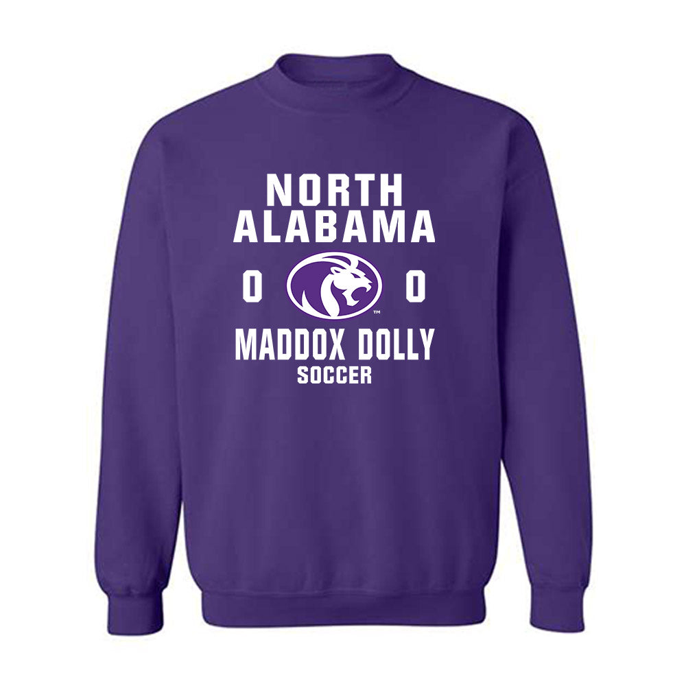 North Alabama - NCAA Women's Soccer : Maddox Dolly - Classic Shersey Crewneck Sweatshirt-0