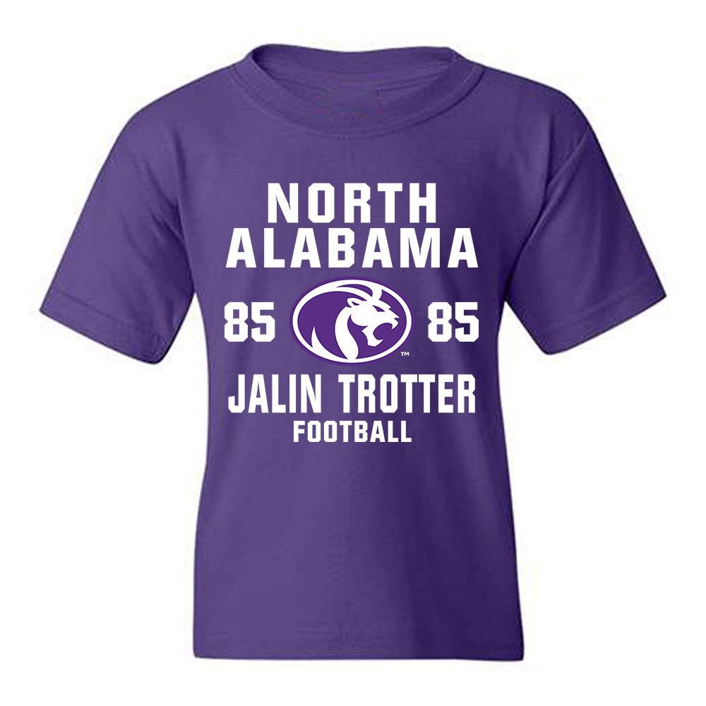 North Alabama - NCAA Football : Jalin Trotter - Classic Shersey Youth T-Shirt-0