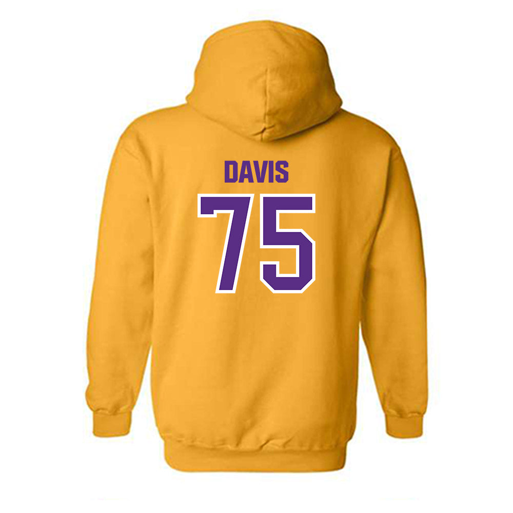 North Alabama - NCAA Football : Brandt Davis - Classic Shersey Hooded Sweatshirt-1