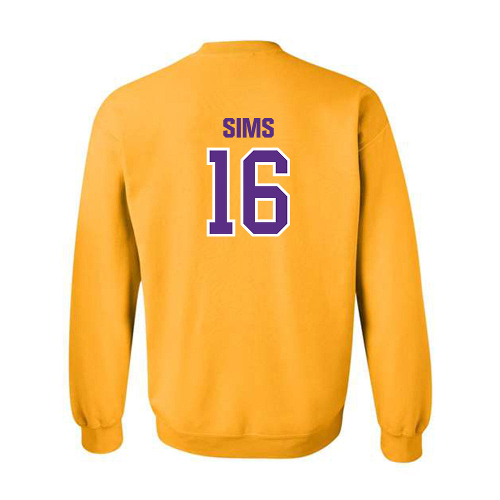 North Alabama - NCAA Football : Raelon Sims - Classic Shersey Crewneck Sweatshirt-1