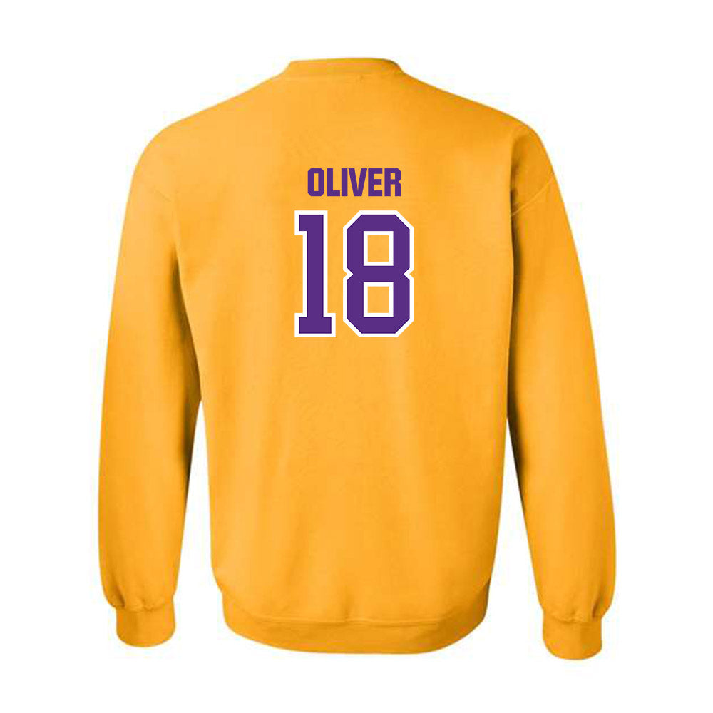 North Alabama - NCAA Football : Brannon Oliver - Classic Shersey Crewneck Sweatshirt-1