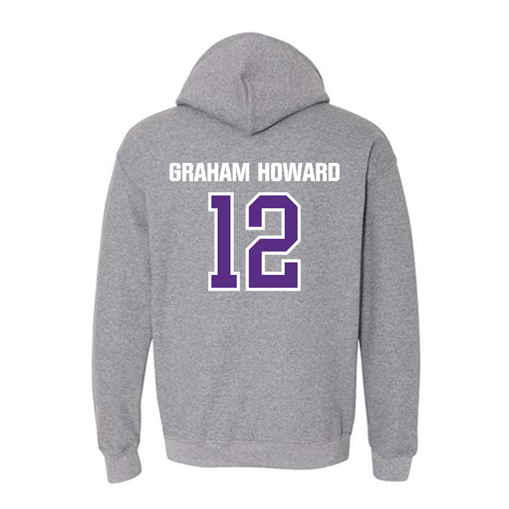 North Alabama - NCAA Men's Basketball : Cortez Graham Howard - Classic Shersey Hooded Sweatshirt-1