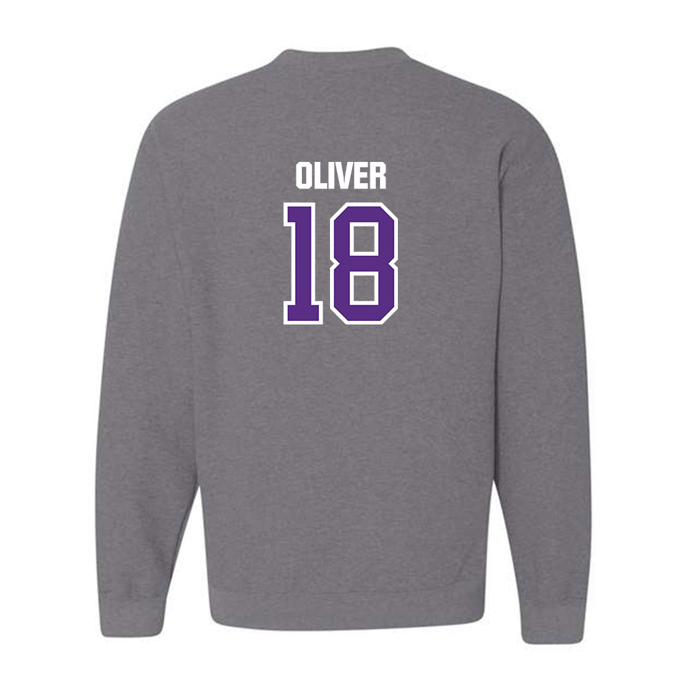 North Alabama - NCAA Football : Brannon Oliver - Classic Shersey Crewneck Sweatshirt-1