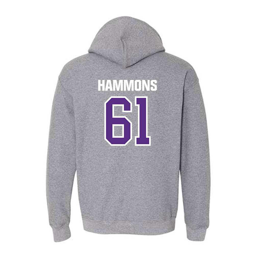 North Alabama - NCAA Softball : Gyvan Hammons - Classic Shersey Hooded Sweatshirt-1
