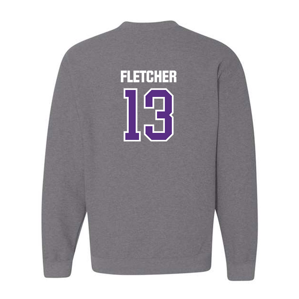North Alabama - NCAA Football : Azariah Fletcher - Classic Shersey Crewneck Sweatshirt-1
