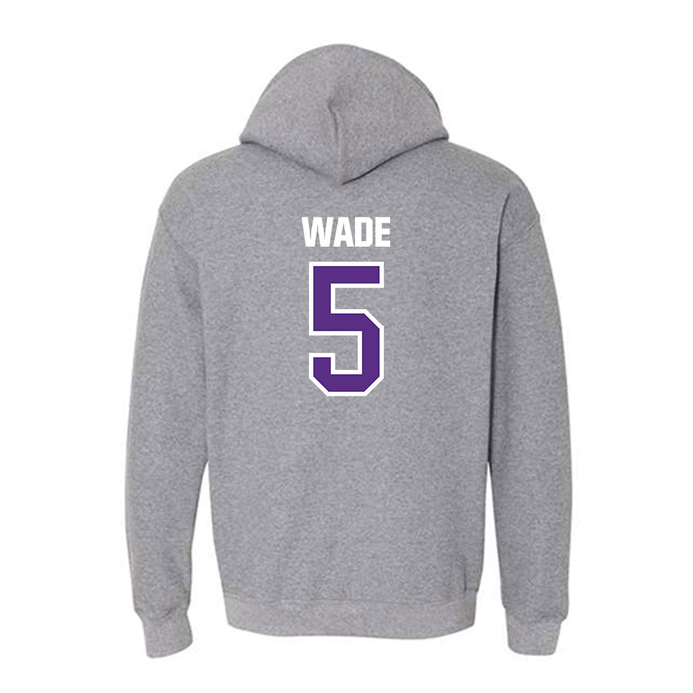 North Alabama - NCAA Football : Destin Wade - Classic Shersey Hooded Sweatshirt-1