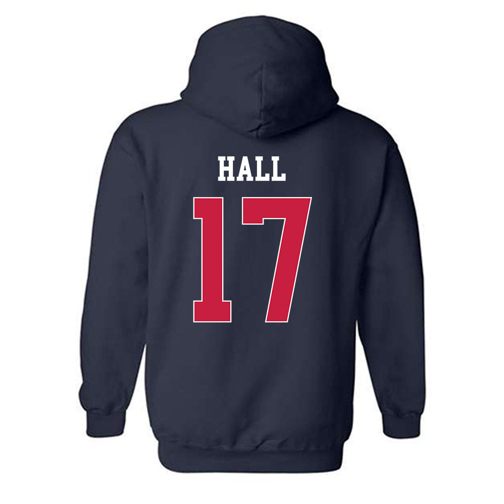 South Alabama - NCAA Softball : Morgan Hall - Classic Fashion Shersey Hooded Sweatshirt-1