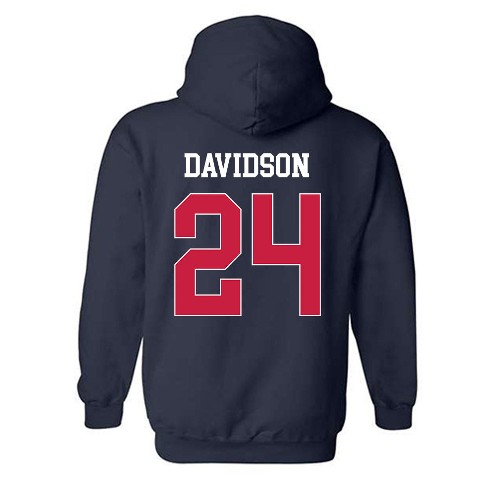 South Alabama - NCAA Softball : Megan Davidson - Classic Fashion Shersey Hooded Sweatshirt-1